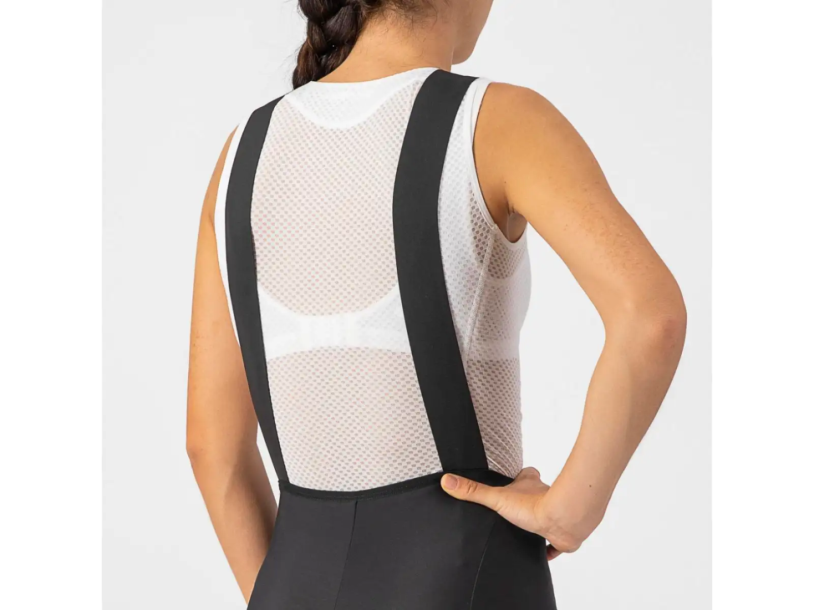 Castelli Velocissima DT Bibtight dámske nohavice Black/Black Reflex