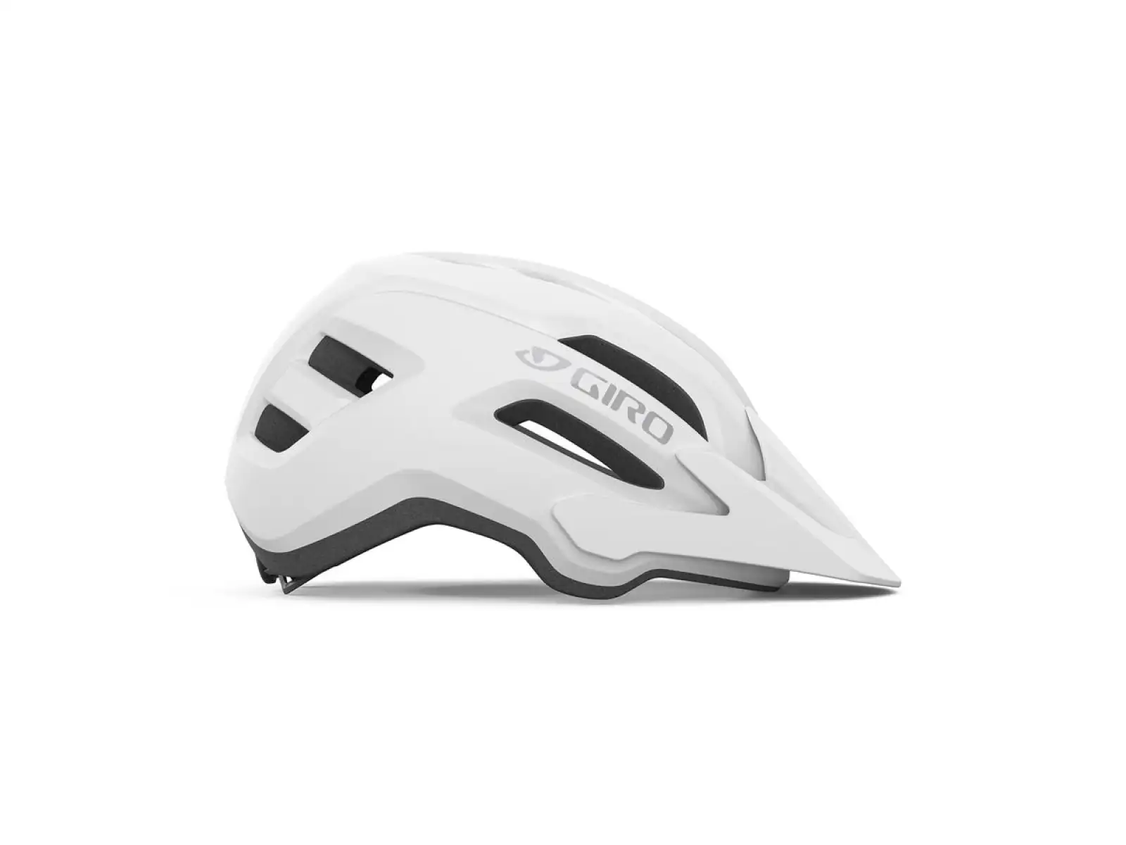 Prilba Giro Fixture II Mat White/Titanium veľkosť. Uni (54-61 cm)