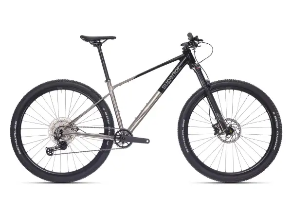 Superior XP 6.1 horský bicykel Gloss Brush Alu/Black