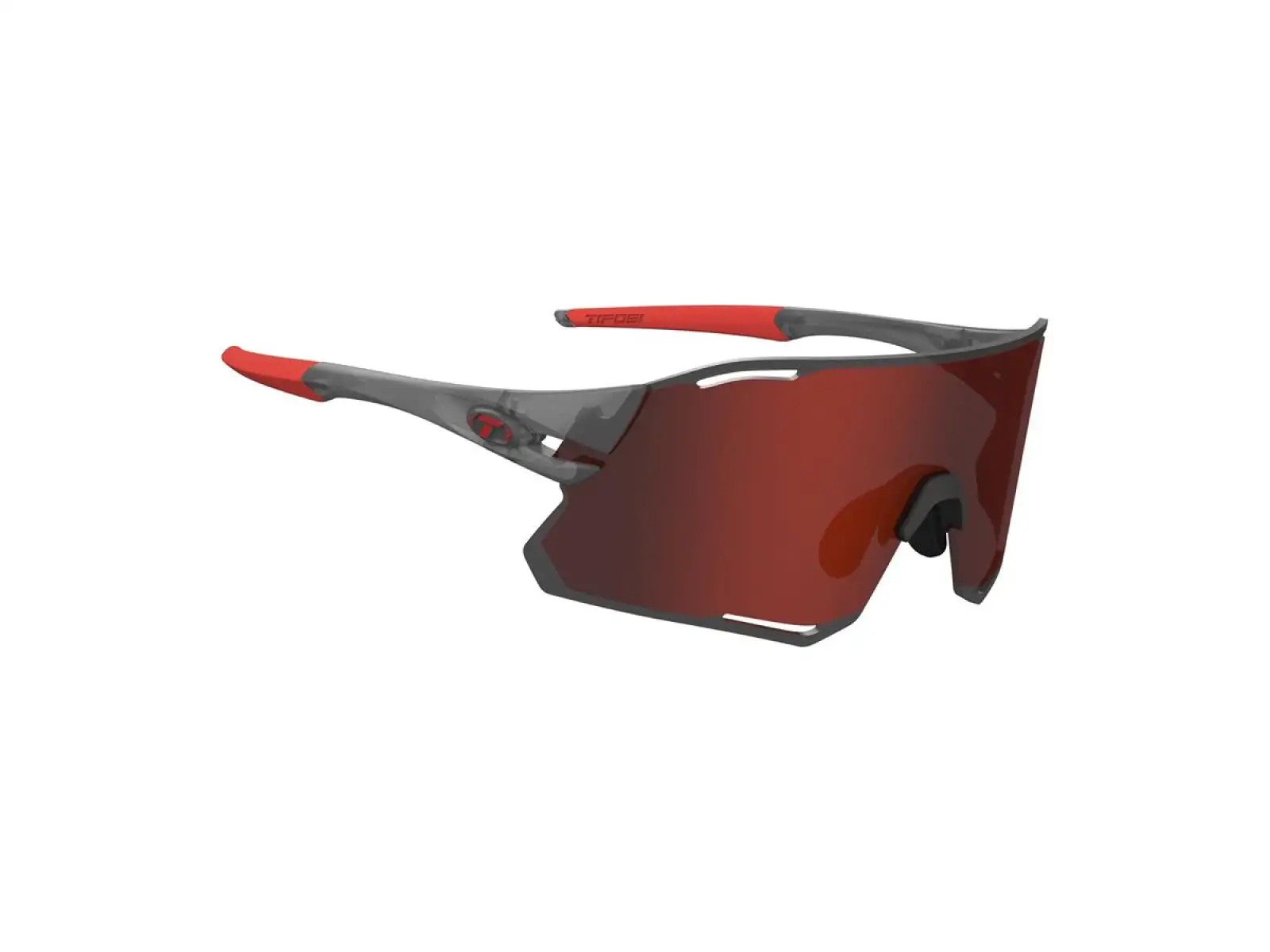 Tifosi Rail Race športové okuliare Satin Vapor/Clarion Red/Clear