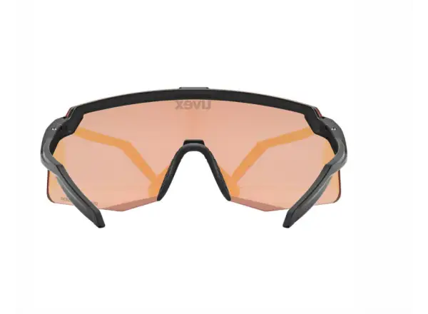 Uvex Pace Stage S CV cyklistické okuliare Black matt/Mirror Blue
