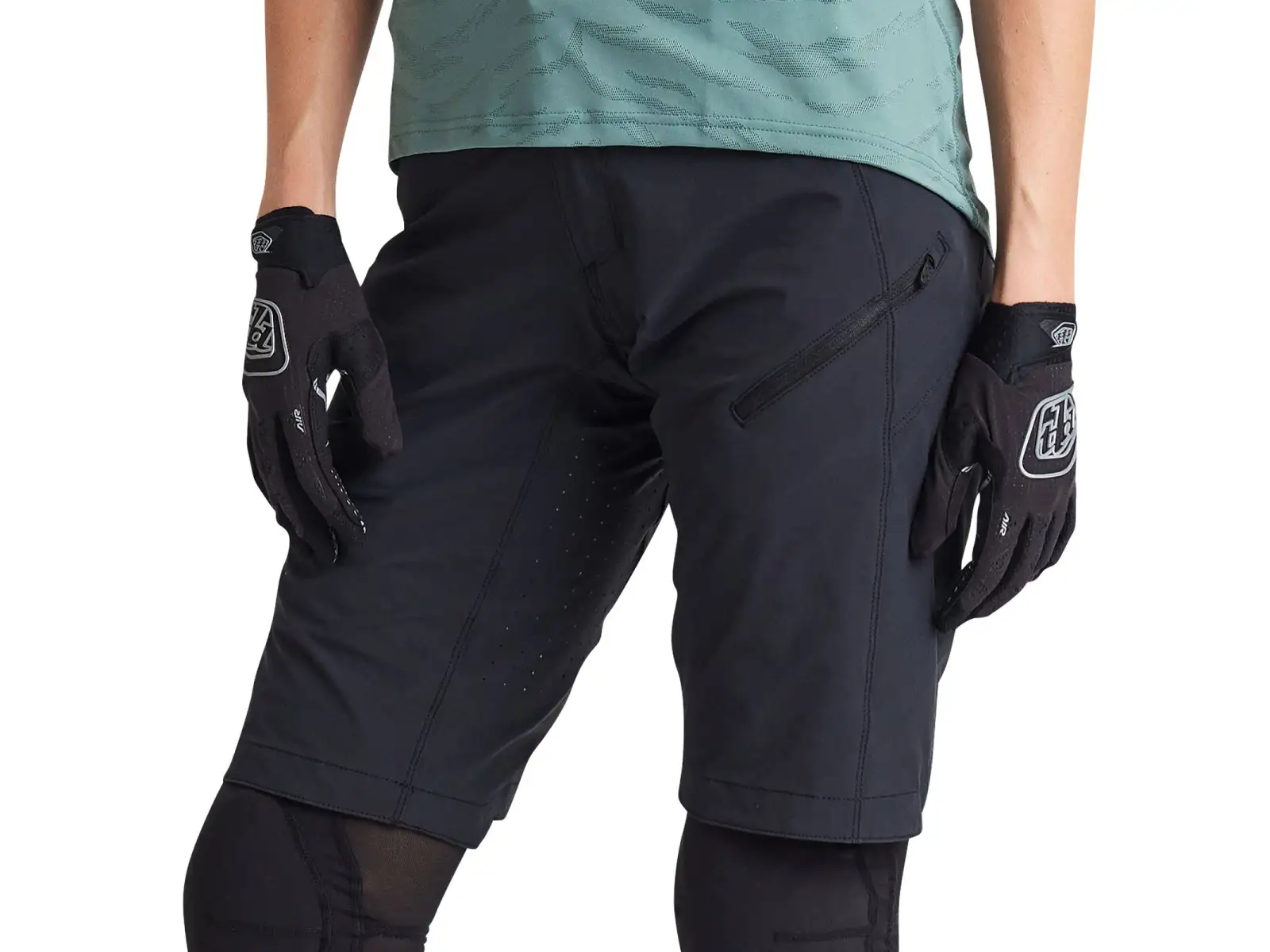 Troy Lee Designs Lilium dámske kraťasy Solid black