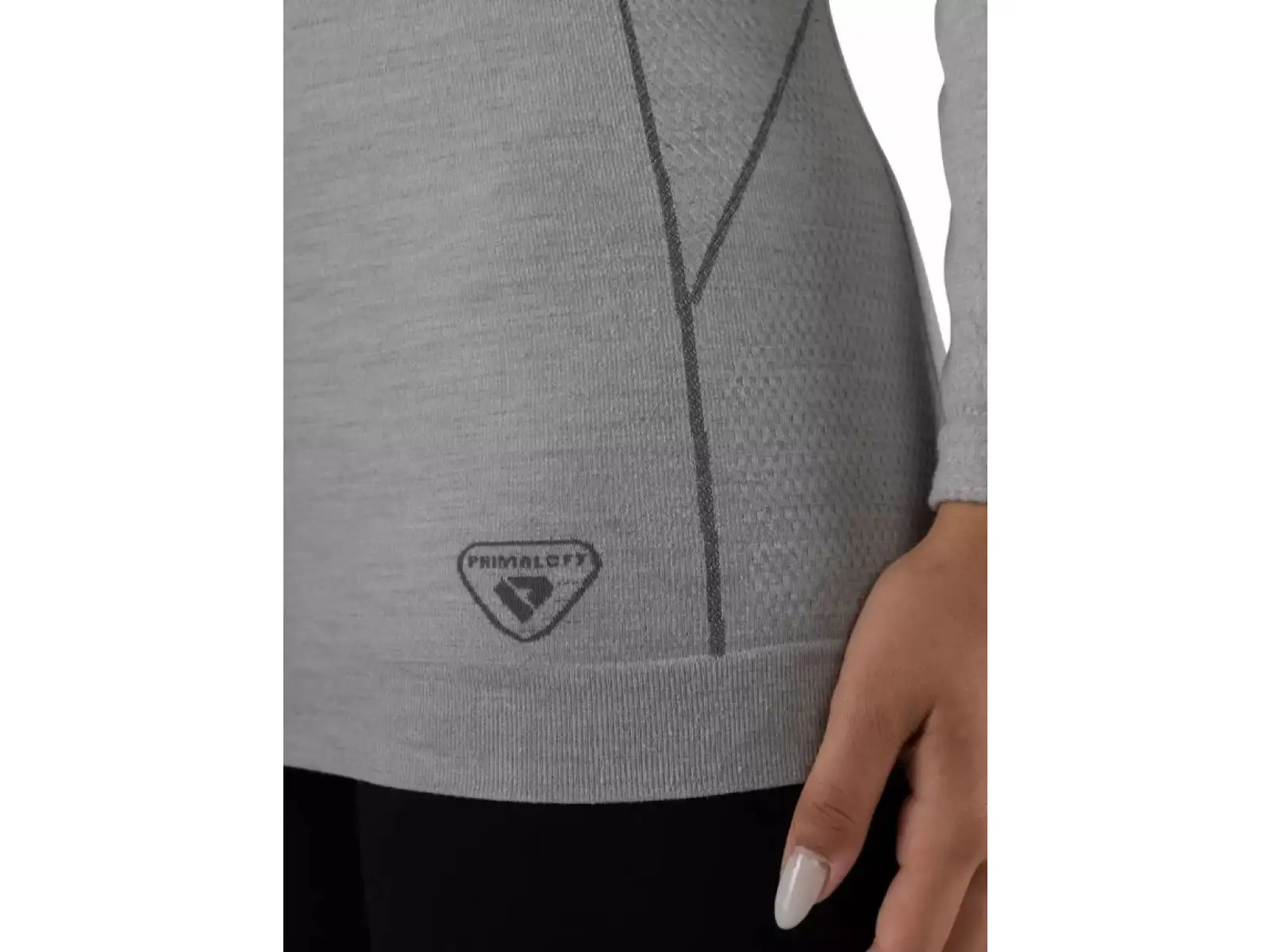 Viking Lava Primaloft dámske tričko dlhý rukáv Light Grey