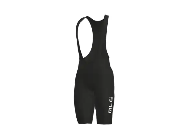 Alé Pantalone C/B Winter pánske cyklistické kraťasy s trakmi a vložkou čierna/biela