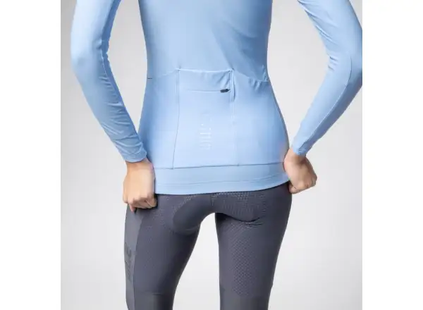 Alé R-EV1 Warm Race 2.0 dámsky zateplený dres dlhý rukáv Sky Blue