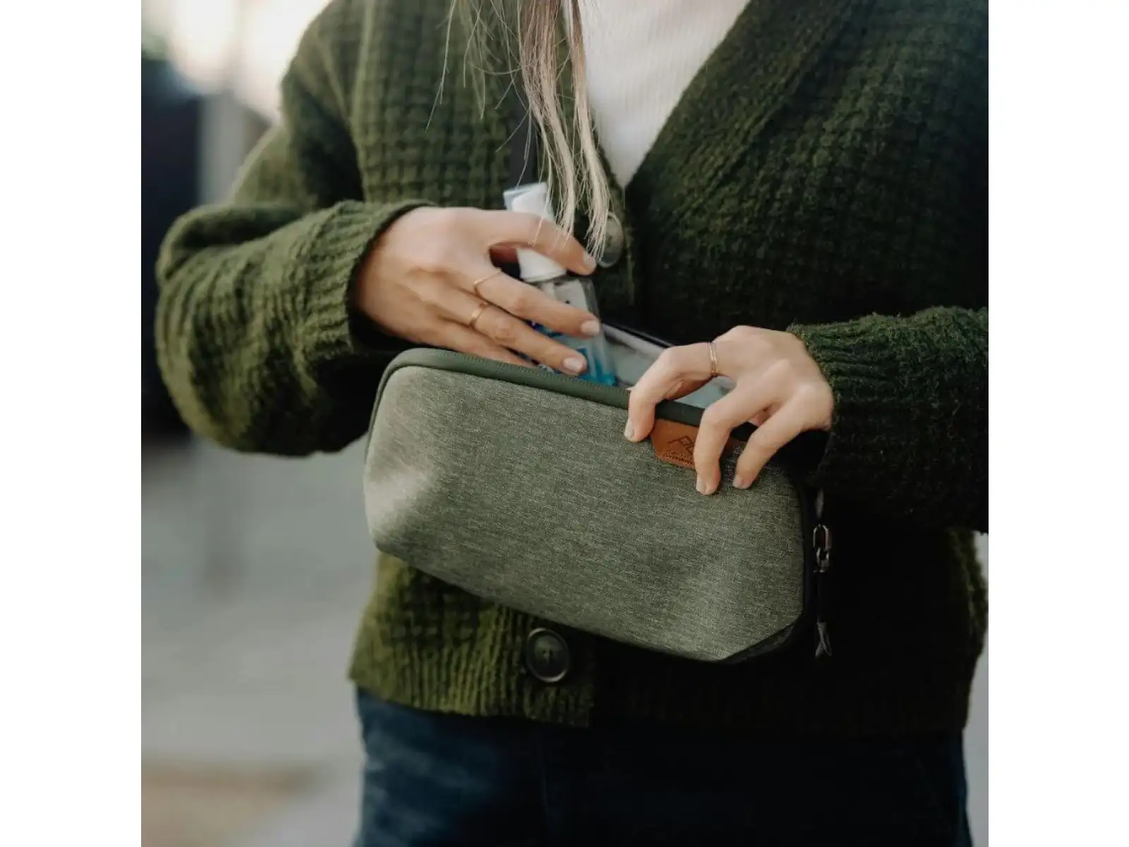 Peak Design Tech Pouch Small púzdro Sage
