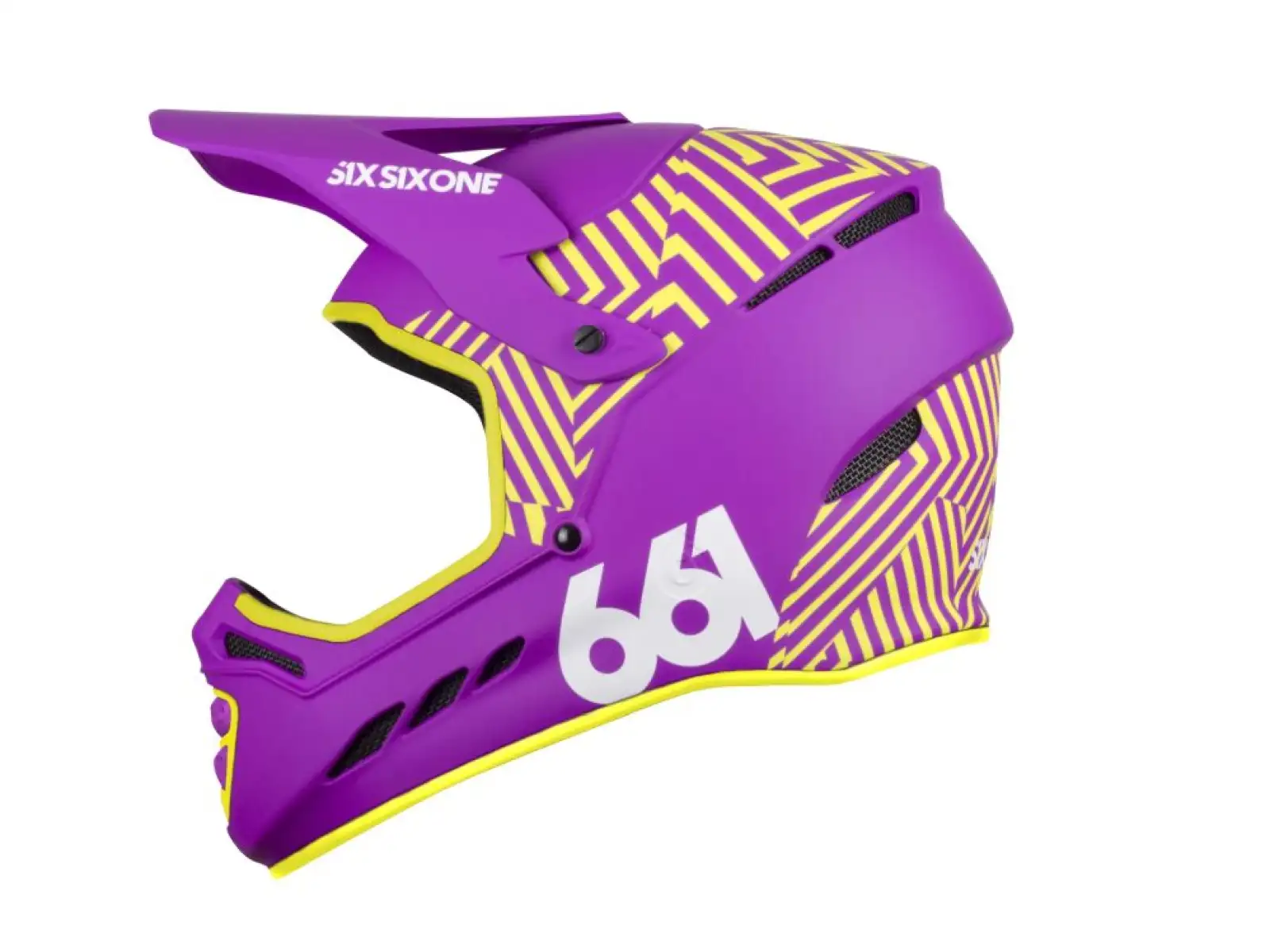 661 Reset downhill prilba Dazzle Purple
