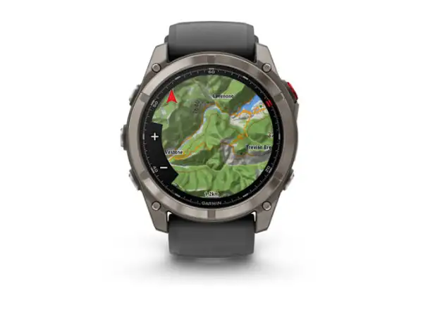 Garmin fenix 8 Pro 51 mm AMOLED Sapphire smart hodinky Titanium Graphite/Black