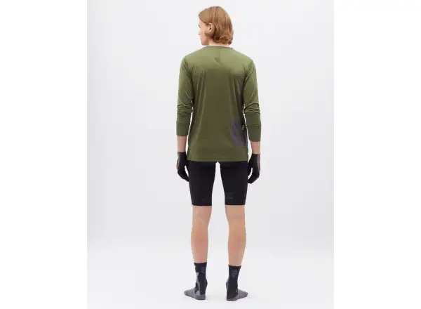 Silvini Casalo pánsky dres s dlhým rukávom Olive/Charcoal