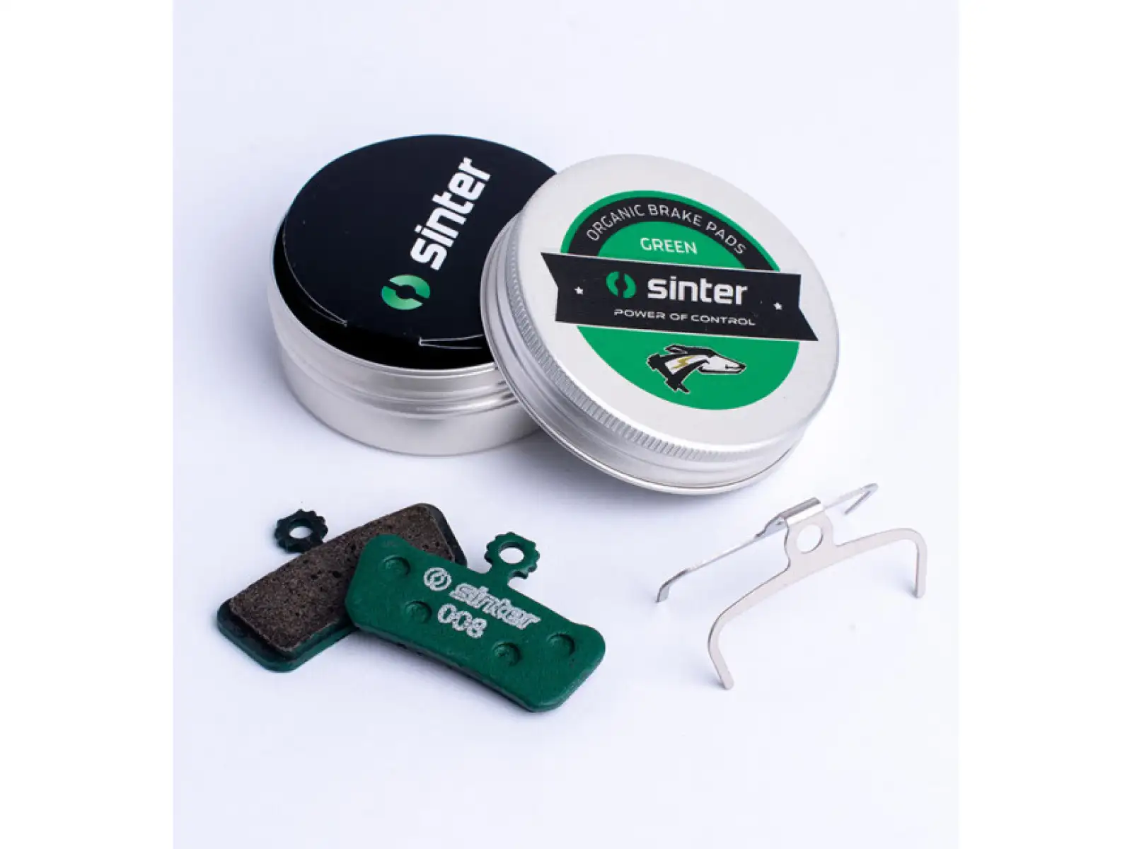 Sinter SRAM Elixir Trail, G2, Guide brzdové doštičky polymér zelená