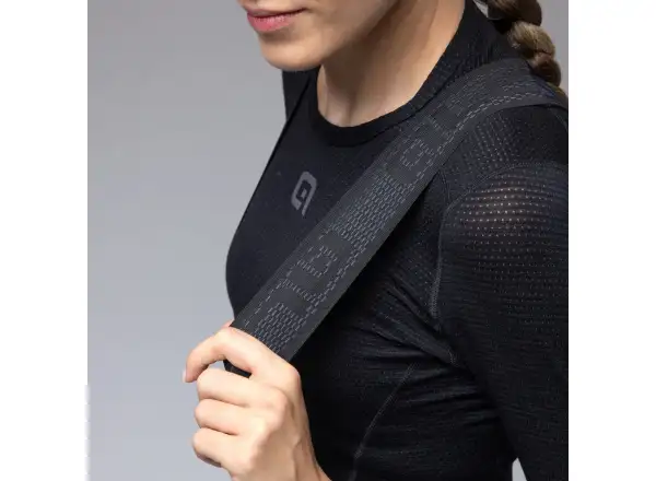 Alé Pragma Winter dámske zimné 3/4 cyklistické nohavice Rope Grey