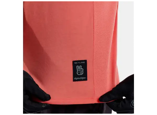 Troy Lee Designs Skyline Ride Tee pánsky dres krátky rukáv P&W Melon