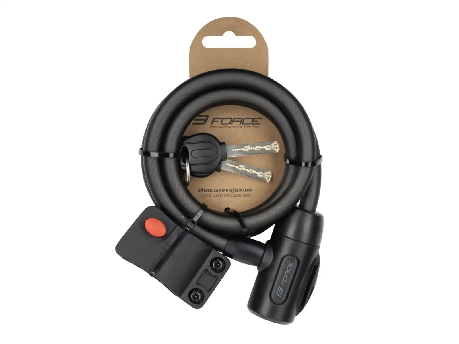 Force Luxo S12/1200 mm zámok čierna