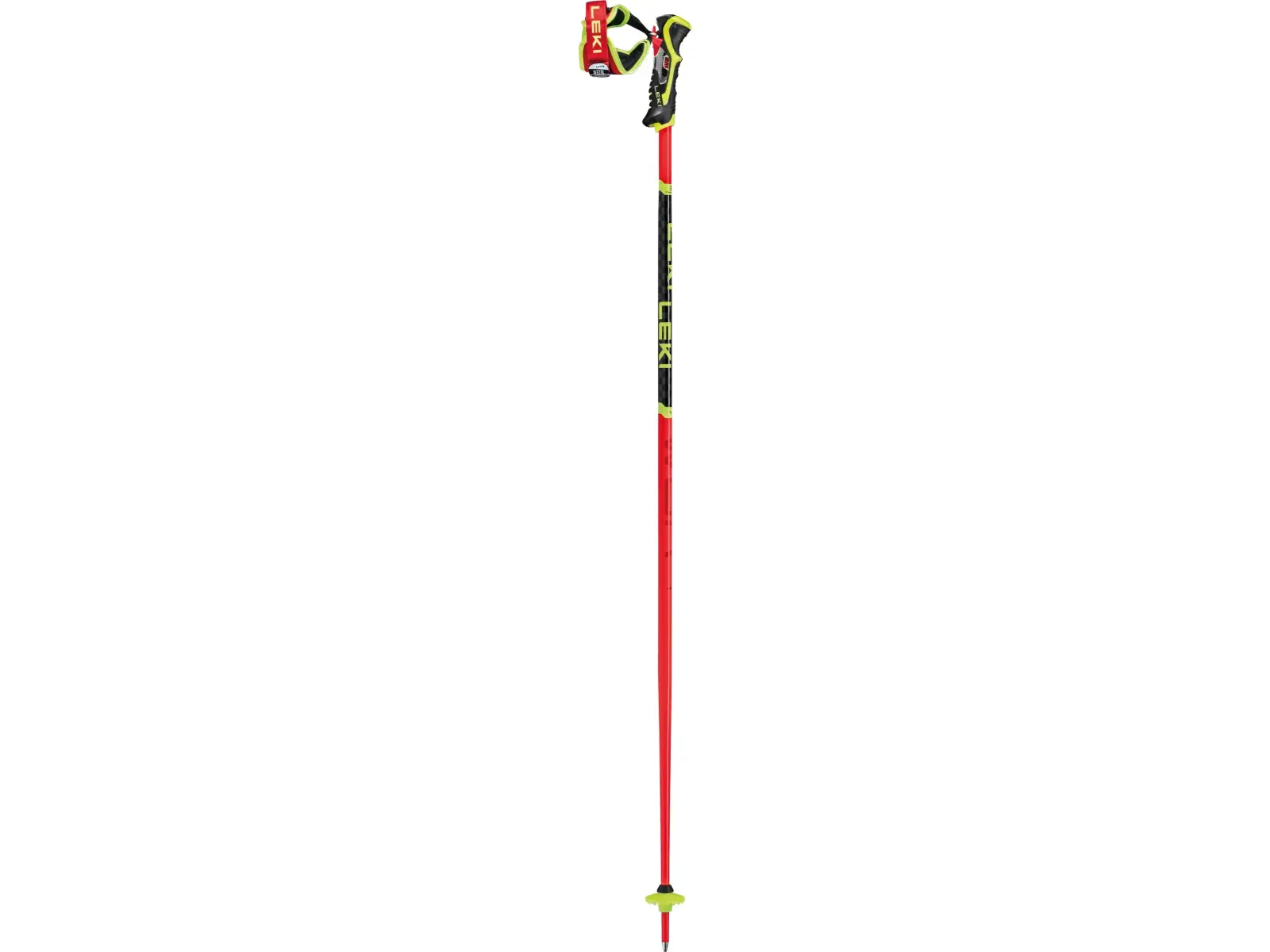 Leki WCR TBS SL 3D zjazdové palice bright red-black-neonyellow