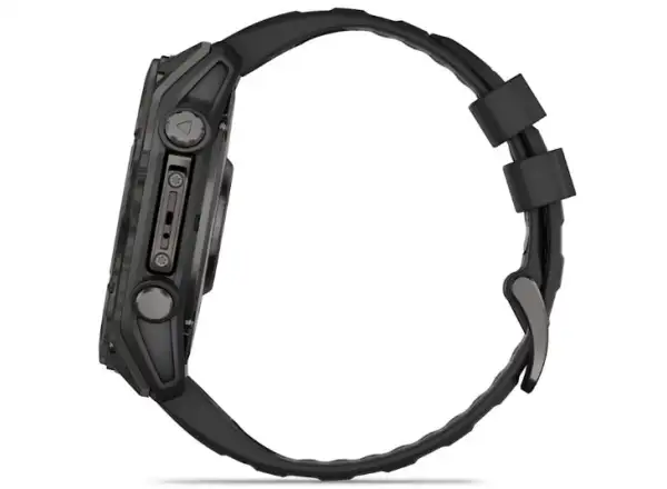 Garmin fenix 8 - 51 mm AMOLED Sapphire inteligentné hodinky Carbon DLC Titanium Black/Gray