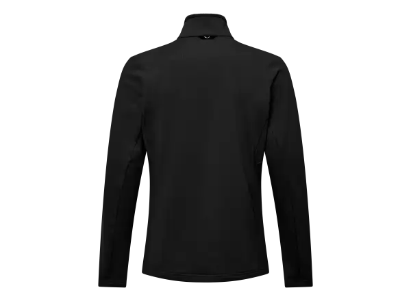 Salewa Puez Cammino Polarlite Half-Zip pánska mikina Black Out