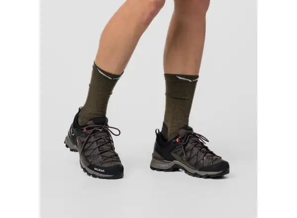 Salewa Mountain Trainer Lite GTX dámske topánky Feld Green/Fluo Coral