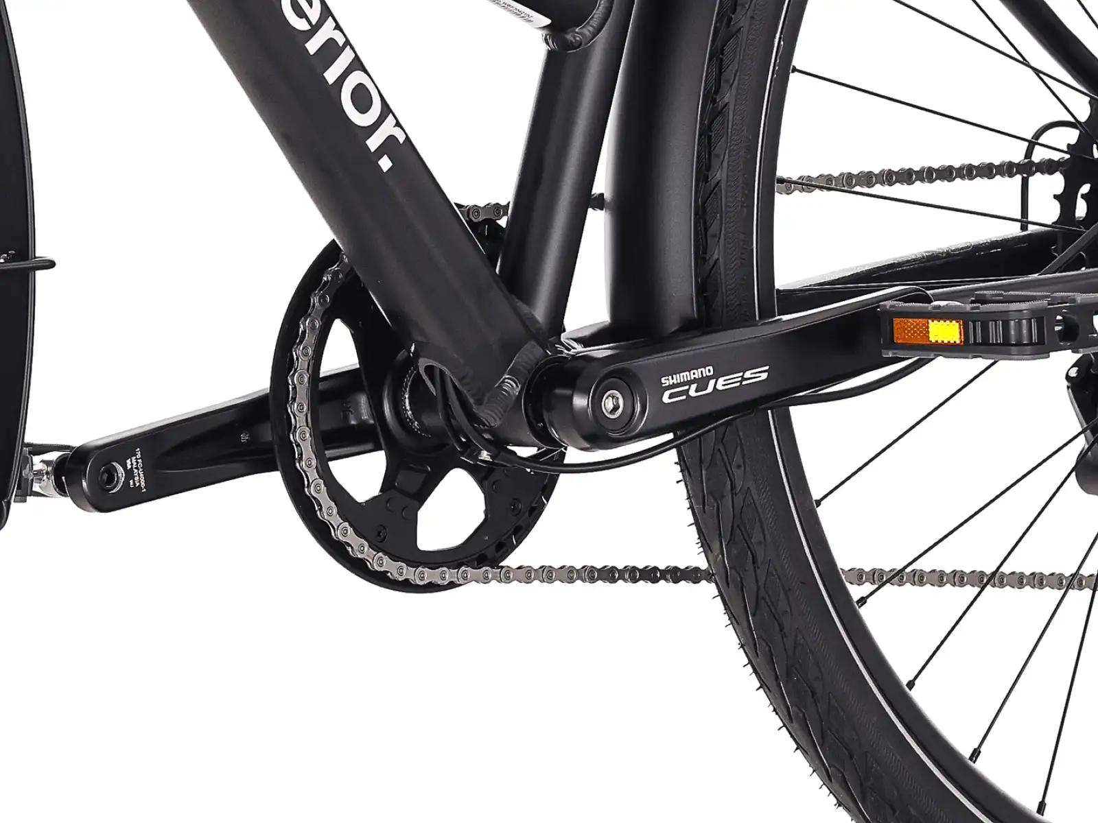 Superior Blox 6.4 T MS mestský bicykel Matte Black