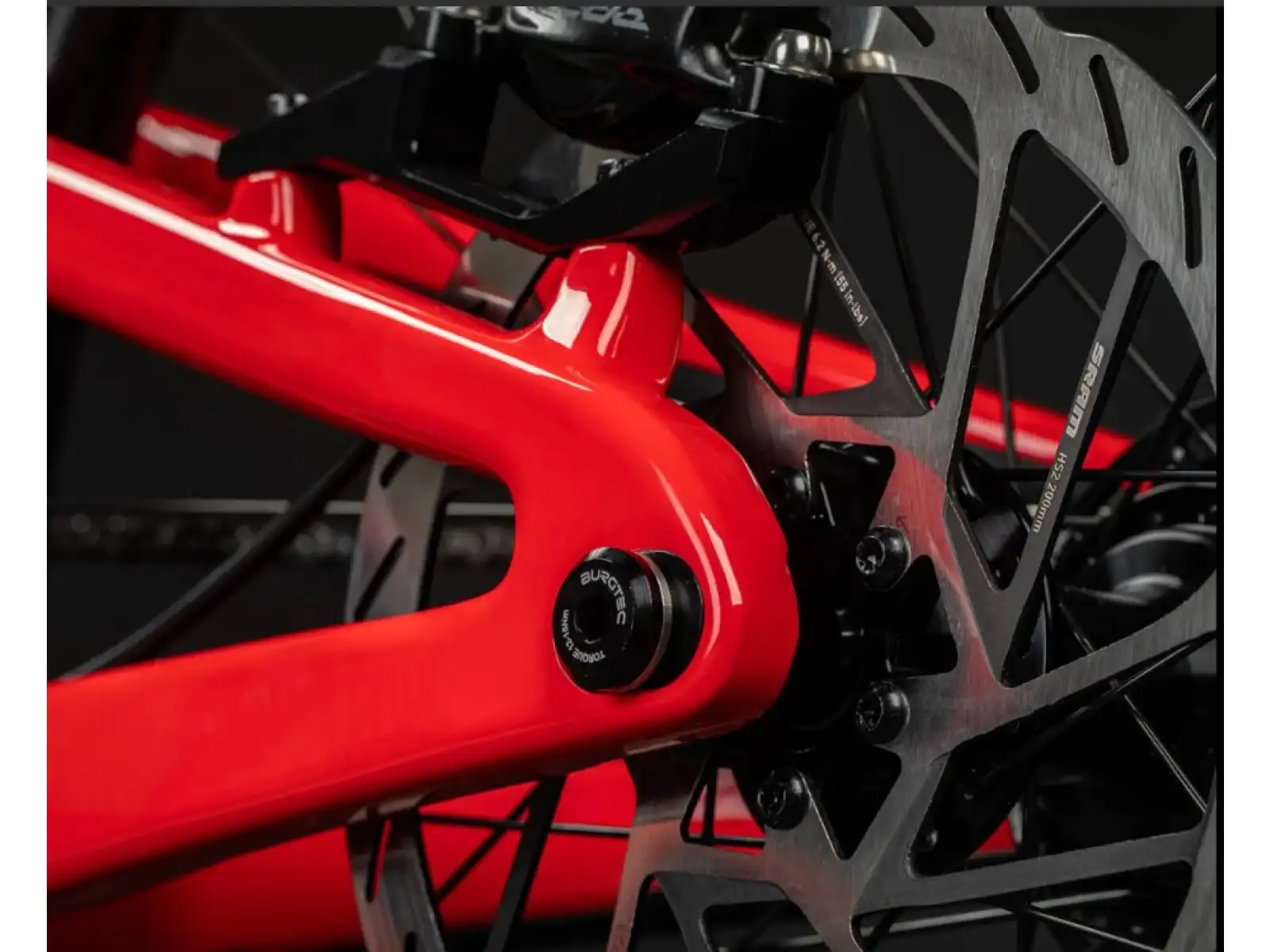 Santa Cruz V10 8 CC MX 24 zjazdový rám Red Factory veľkosť L.