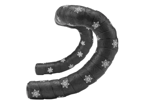 Supacaz Super Sticky Kush Galaxy omotávka white print/black plugs