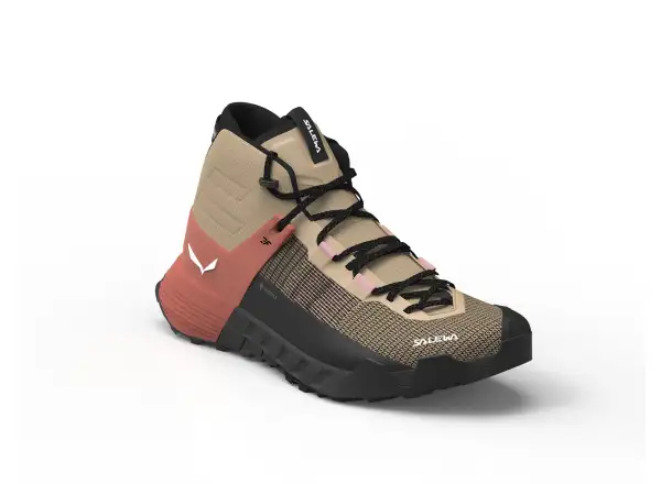 Salewa Wildfire NXT Mid GTX dámske topánky Quicksand/Etruscan Red