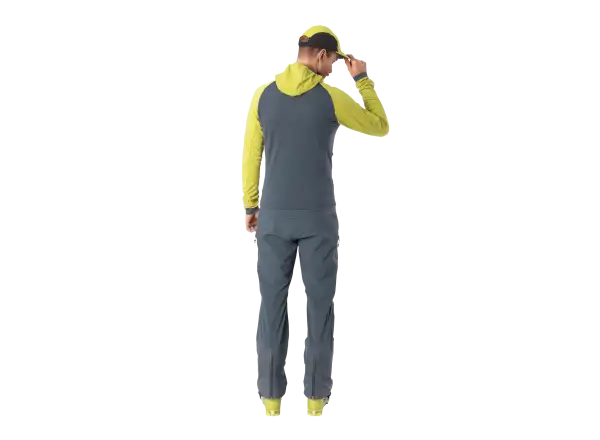 Dynafit Radical Polartec Hooded pánska bunda Golden Lime/0720