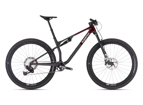 Superior XF 9.6 Team celoodpružené Red Carbon/Matte Carbon