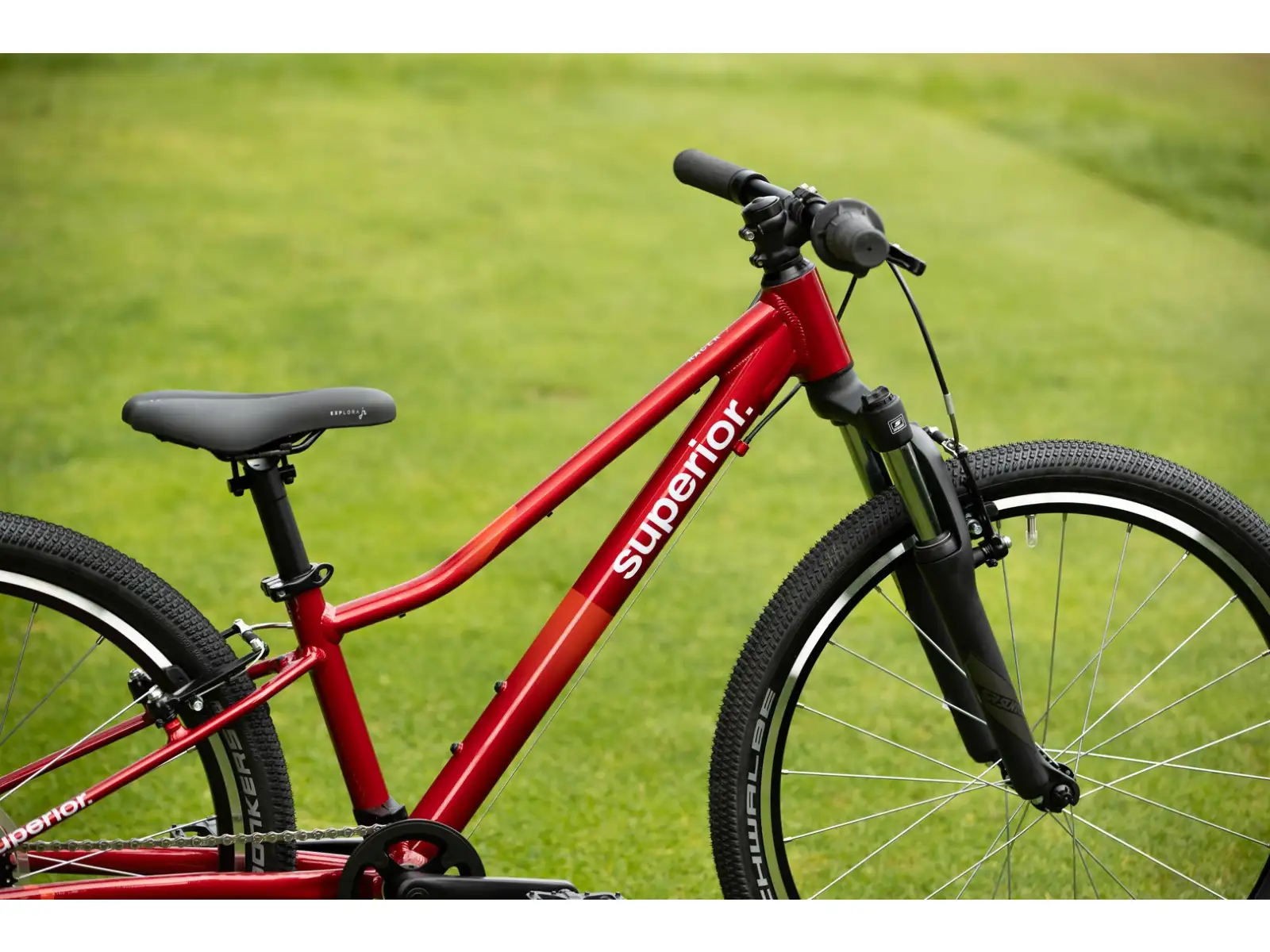 Superior RACER 24 detský bicykel Gloss Racing Red