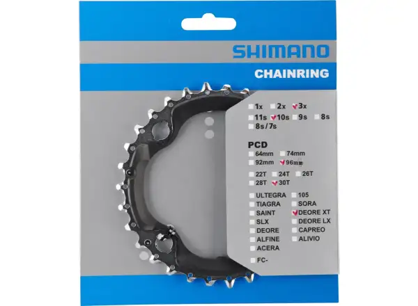 Shimano Deore XT FC-M782 30 zubov prevodník