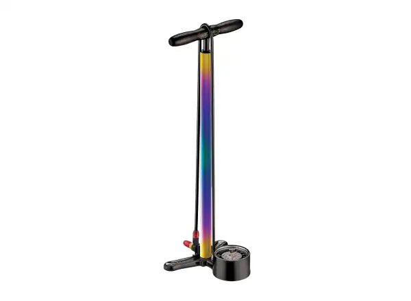 Lezyne Classic Floor Drive 3,5 dielenská pumpa Special Edition neo metalic