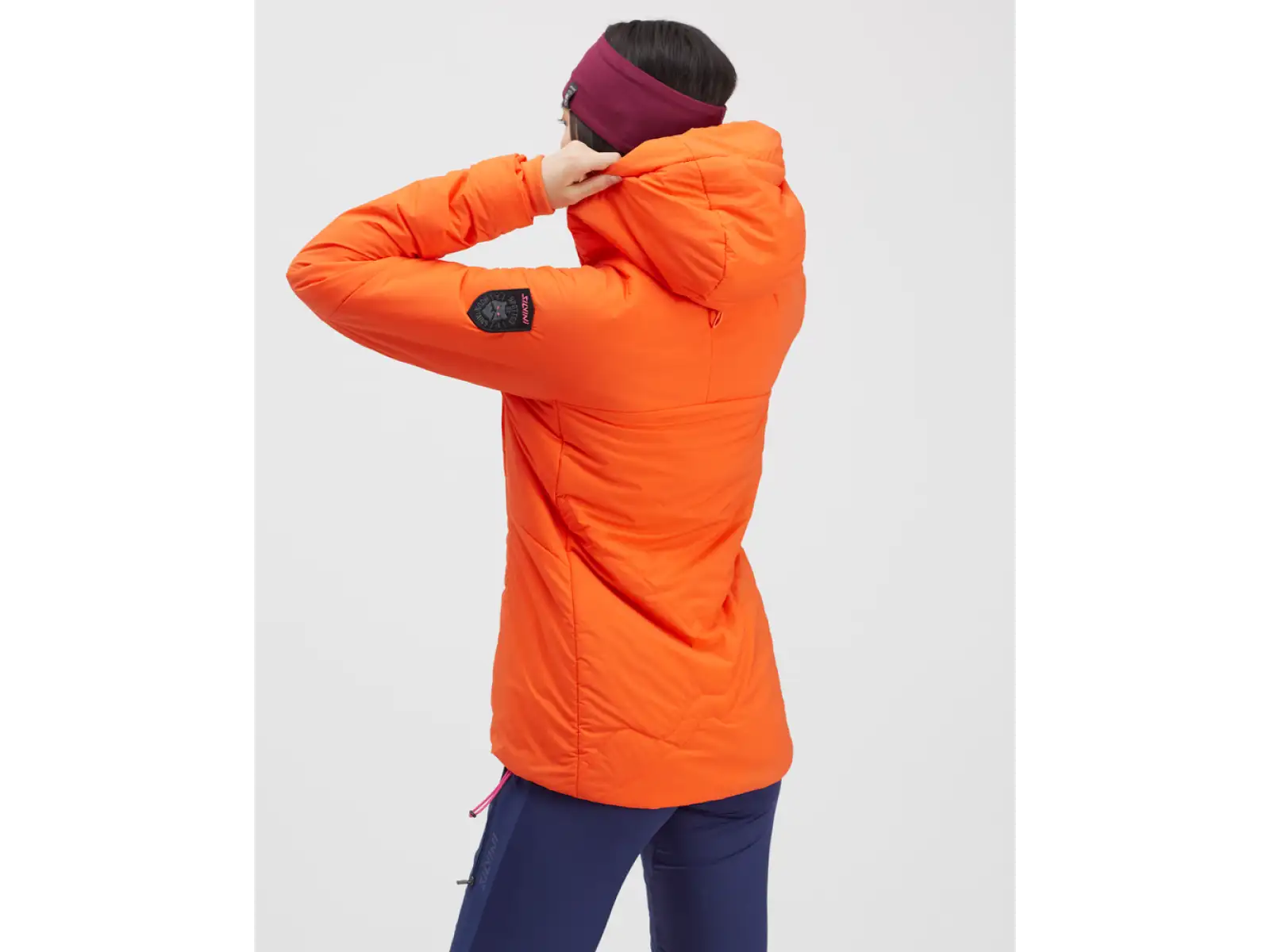 Silvini Lupa dámska skialpová mikina Orange/Pink
