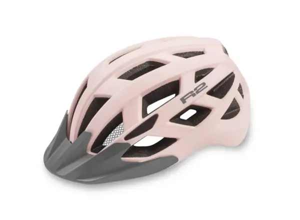 R2 Lumen cyklistická prilba púdrová ružová