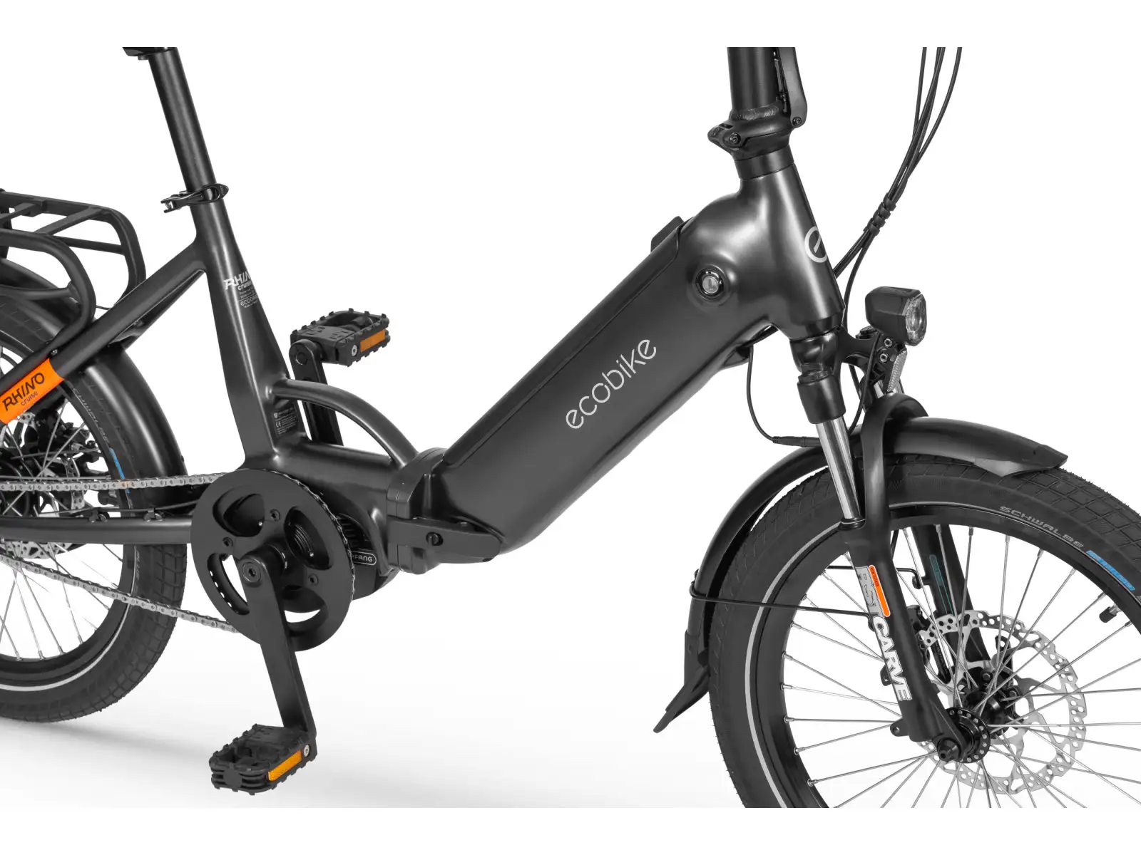 Ecobike Rhino Cruise 504 Wh Black skladací elektrobicykel