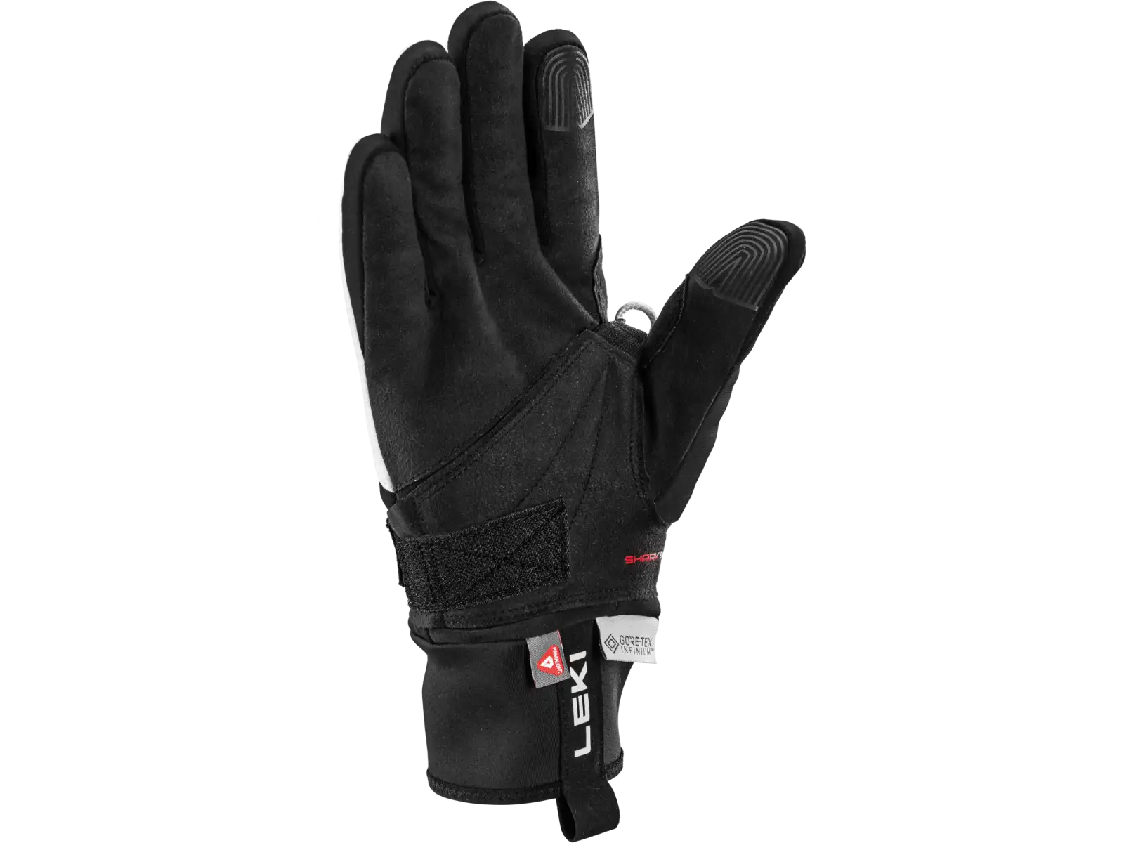 Leki PRC ThermoPlus Shark dámske rukavice Black-white