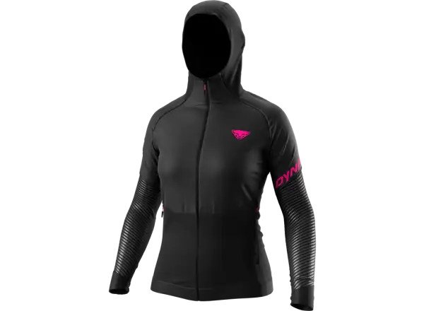 Dynafit Alpine Reflective dámska bunda Black Out/Pink Glo