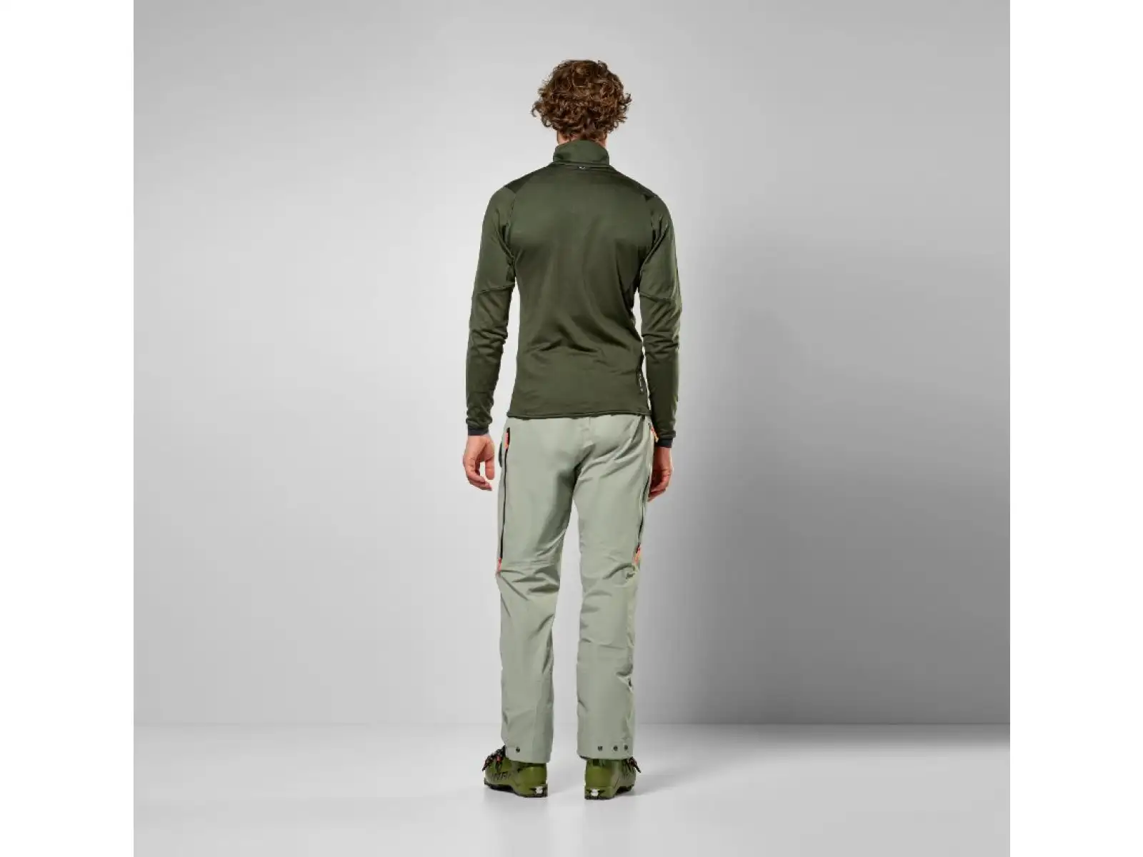 Salewa Sella Crevasse pánská mikina Golden Brown