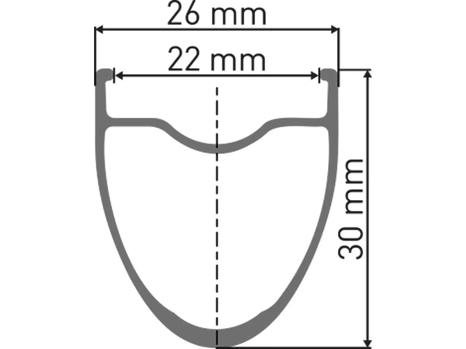 DT Swiss E 1800 Spline 30 DB 700C CL 12/100 predné koleso - Nebalené
