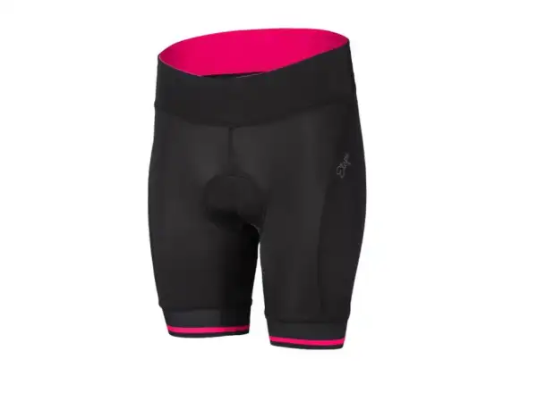 Dámske šortky Etape Sara s podšívkou black/pink