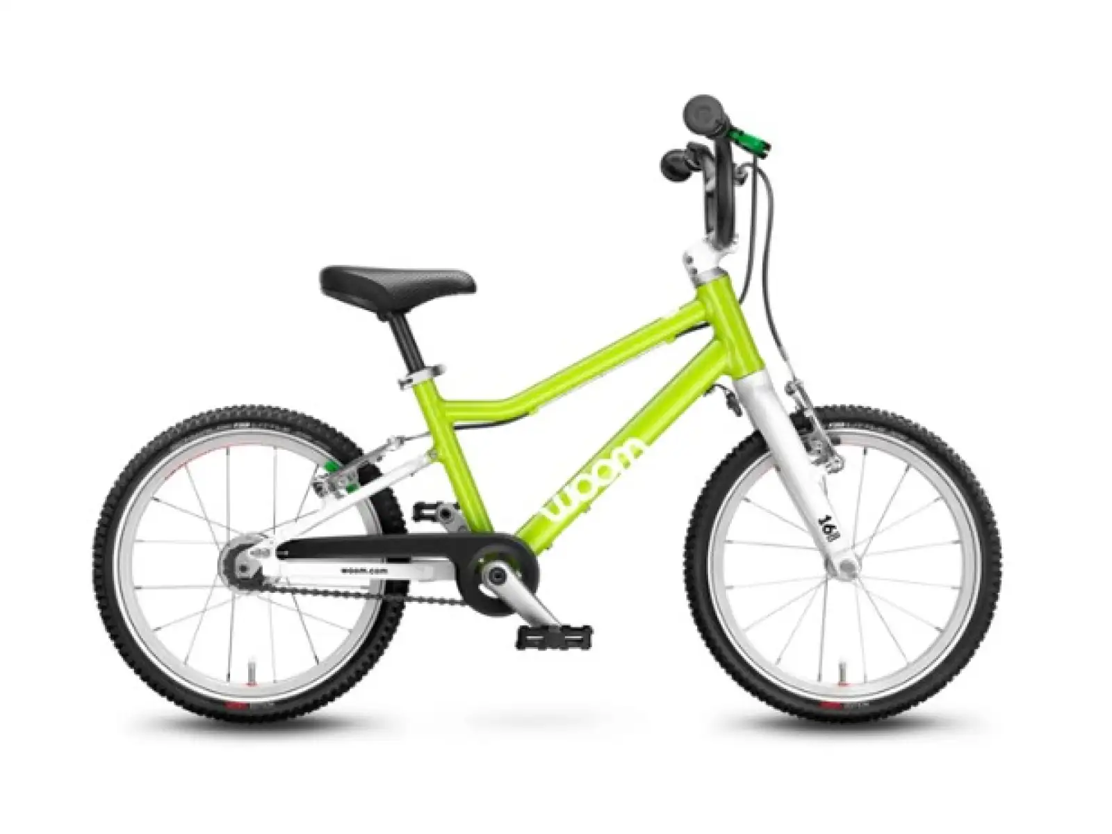 Woom 3 Lizard Lime Automagic 16" detský bicykel