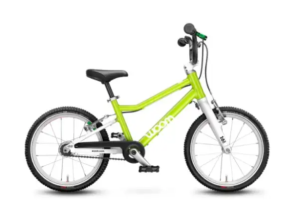 Woom 3 Lizard Lime Automagic 16" detský bicykel