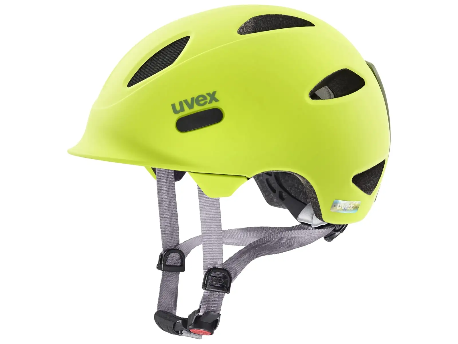 Uvex Oyo detská prilba Neon Yellow/Moss Green Matt