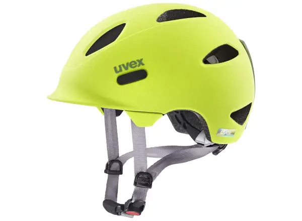 Uvex Oyo detská prilba Neon Yellow/Moss Green Matt