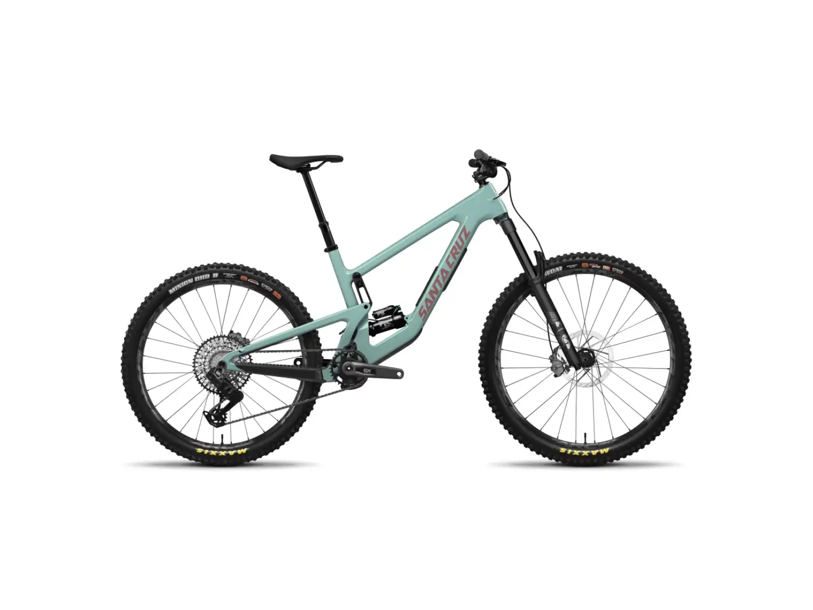 Santa Cruz Nomad 6 C MX GX AXS celoodpružený bicykel Gloss Light Teal