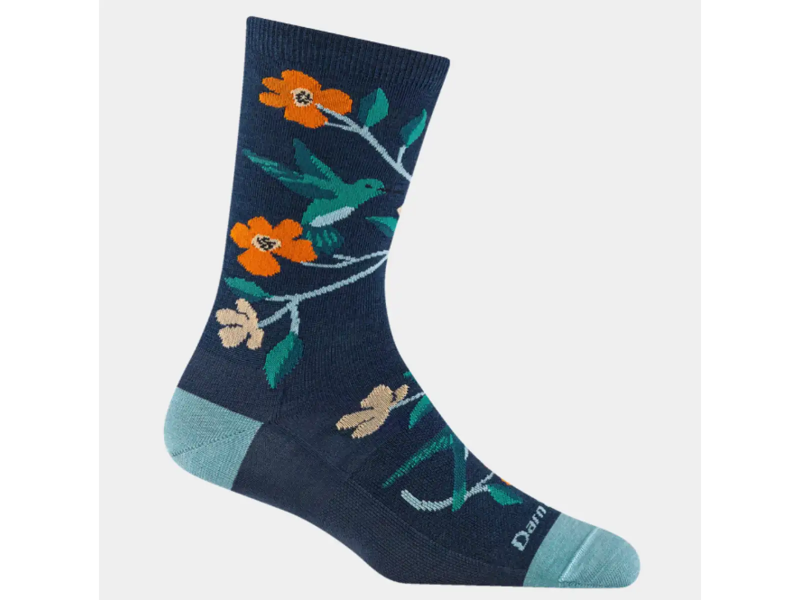 Darn Tough Birds Of A Feather Crew Lightweight dámske ponožky Midnight