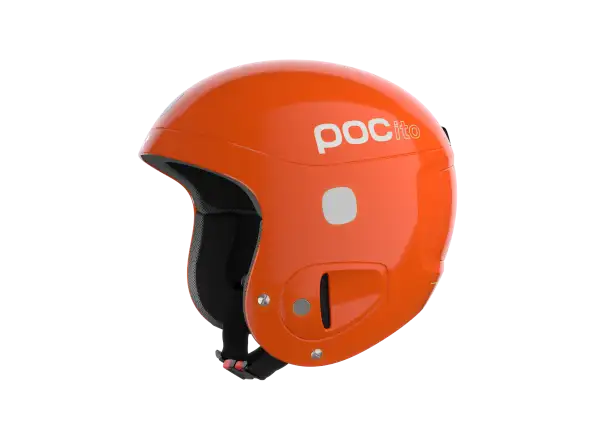 POC POCito Skull detská lyžiarska helma fluorescent orange adjustable vel. Uni
