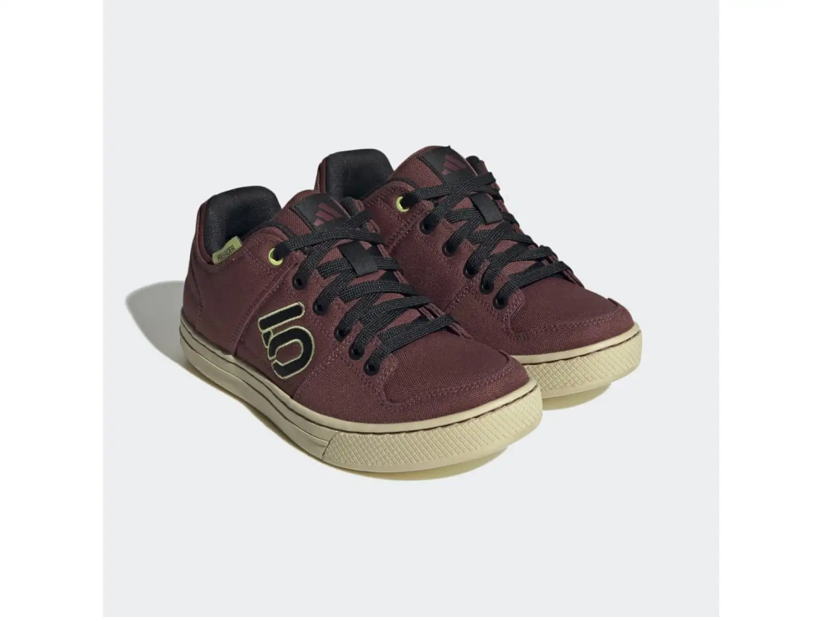 Five Ten Freerider Canvas MTB dámske topánky Quiet Crimson/Black/Lime