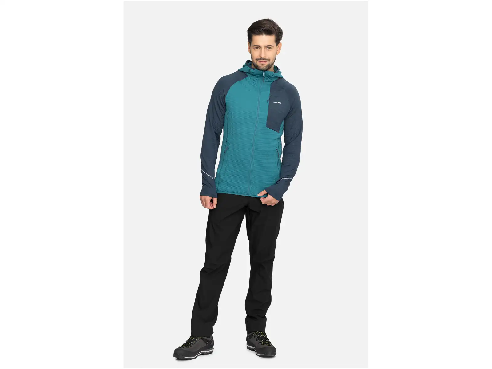 Viking Birger pánska mikina Blue/Navy