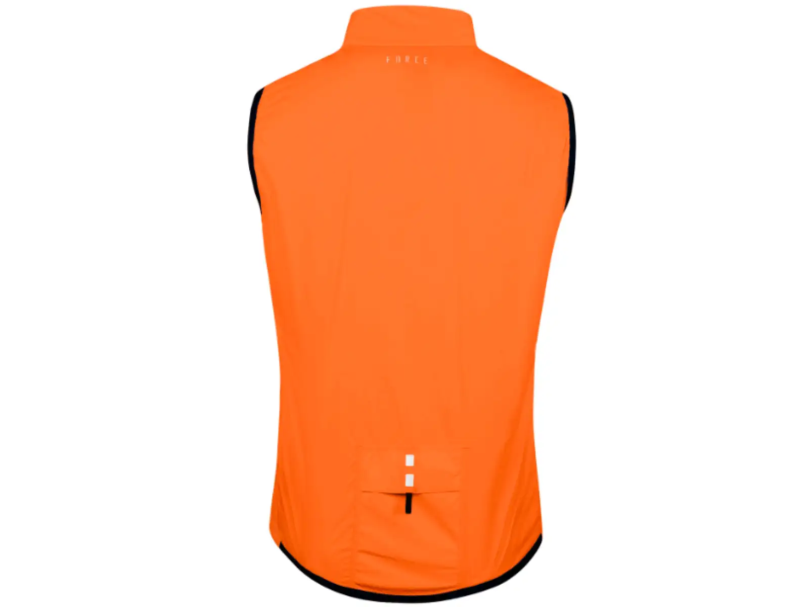 Force Windpro cyklistická vesta oranžová