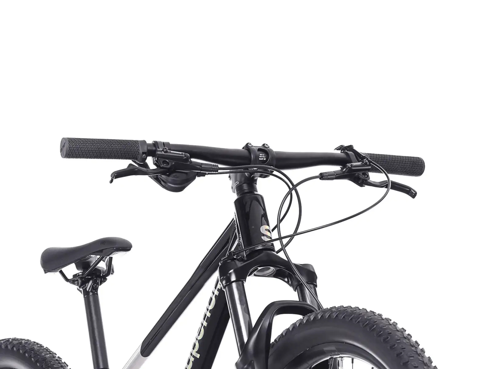 Superior TEAM 27.3 detský bicykel Gloss Brushed Alu / Rainbow Black