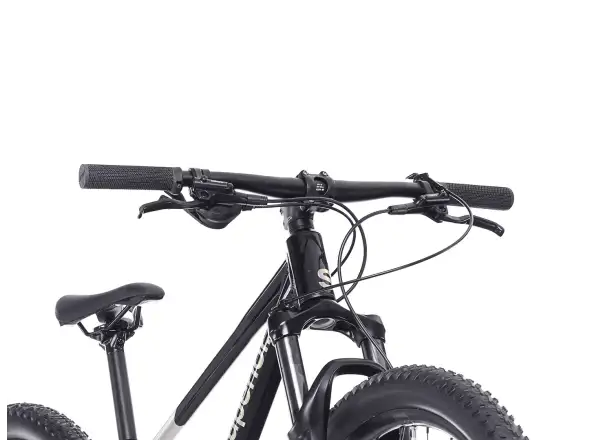 Superior TEAM 27.3 detský bicykel Gloss Brushed Alu / Rainbow Black